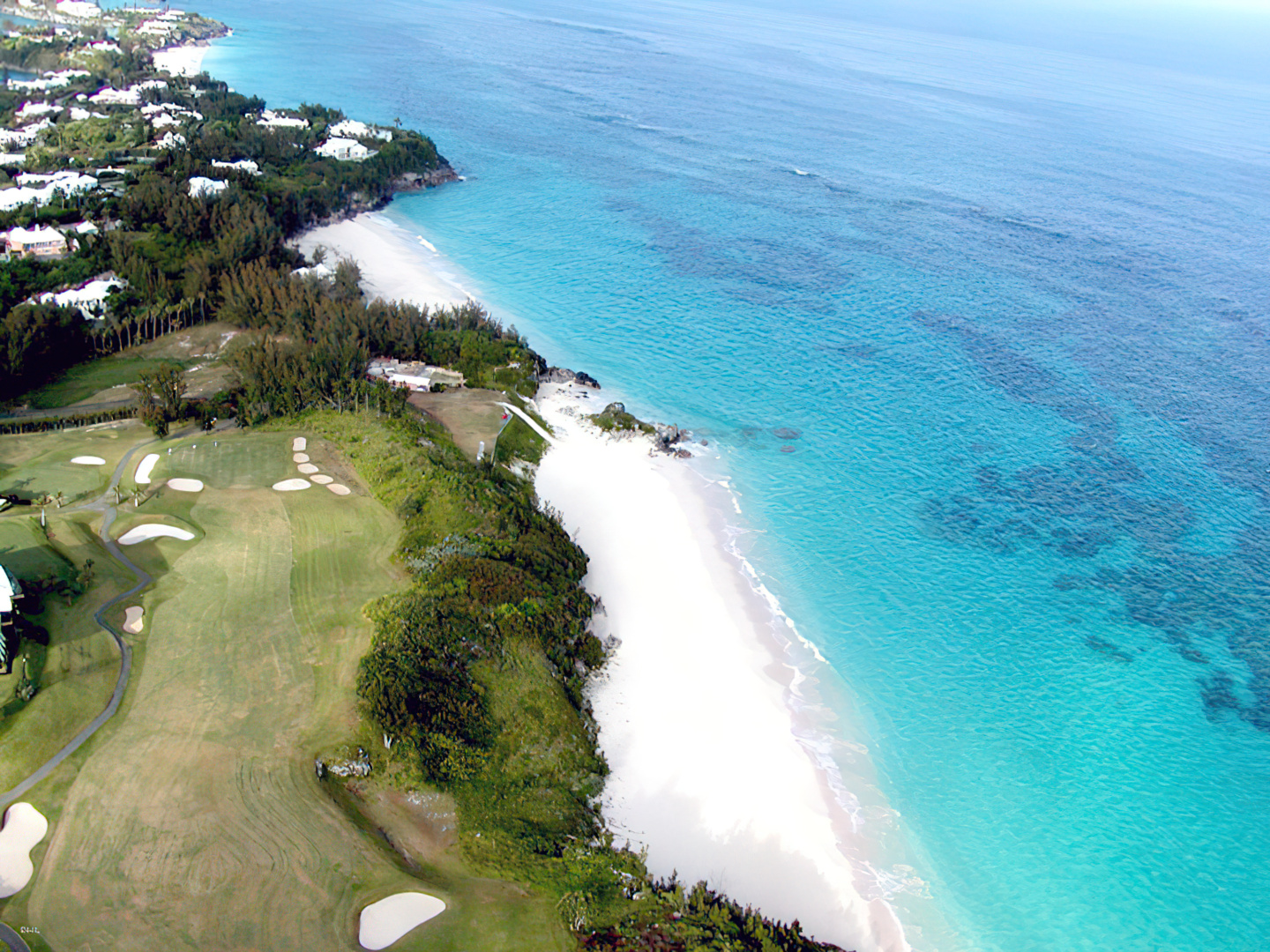 Natural Arches Beach, Tucker's Town, St. George's Parish, Bermuda
